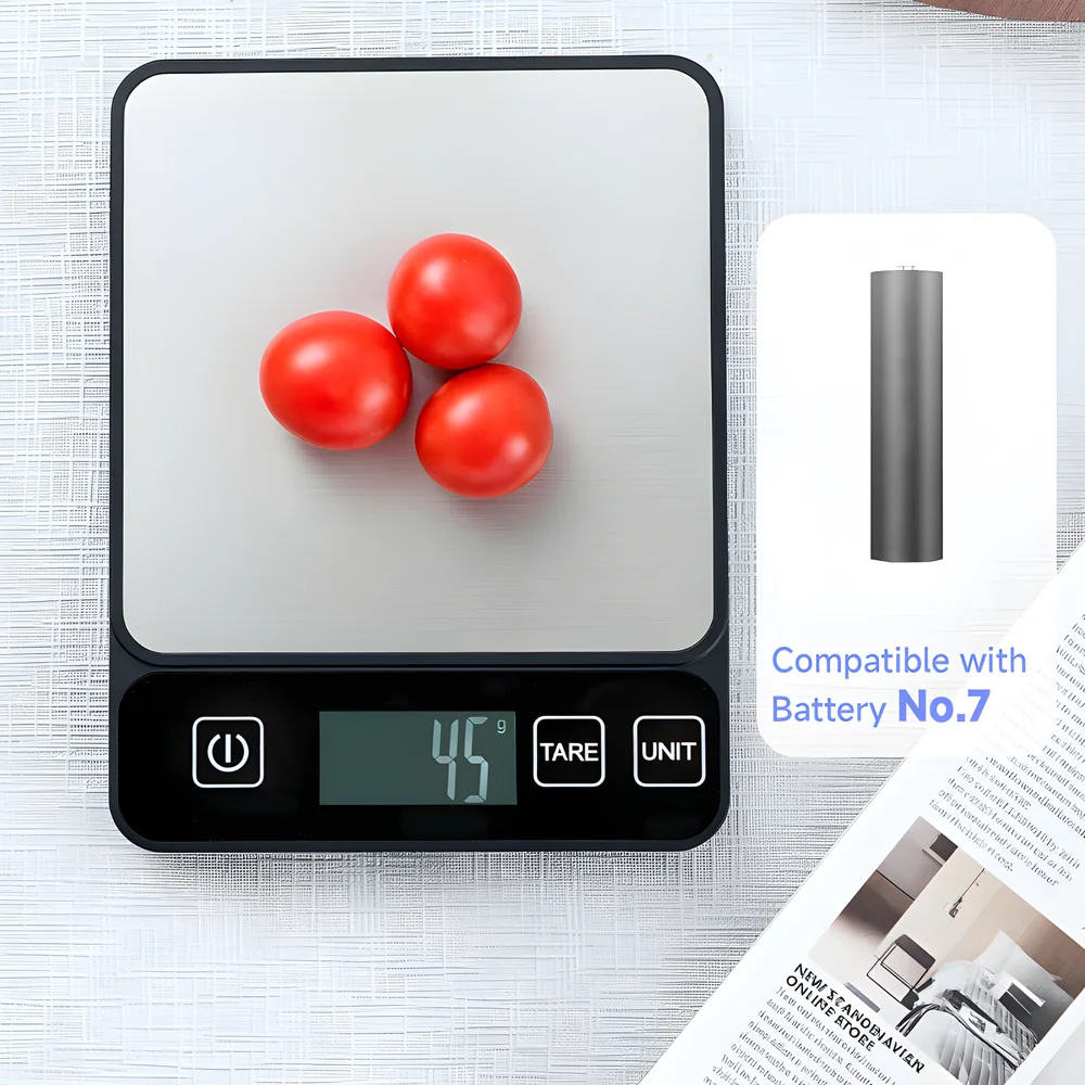 Báscula de cocina de 10kg, bás - Kitchen Scale Precise reseña y precio