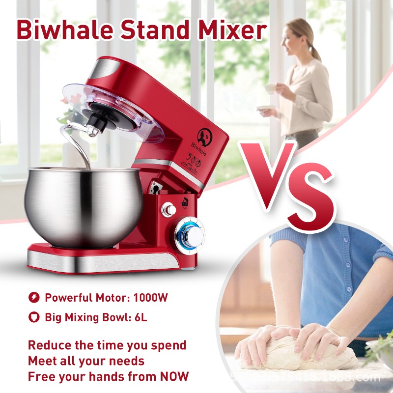 Batidora de Pedestal de 5L – M - Kitchen Baking Mixer reseña y precio
