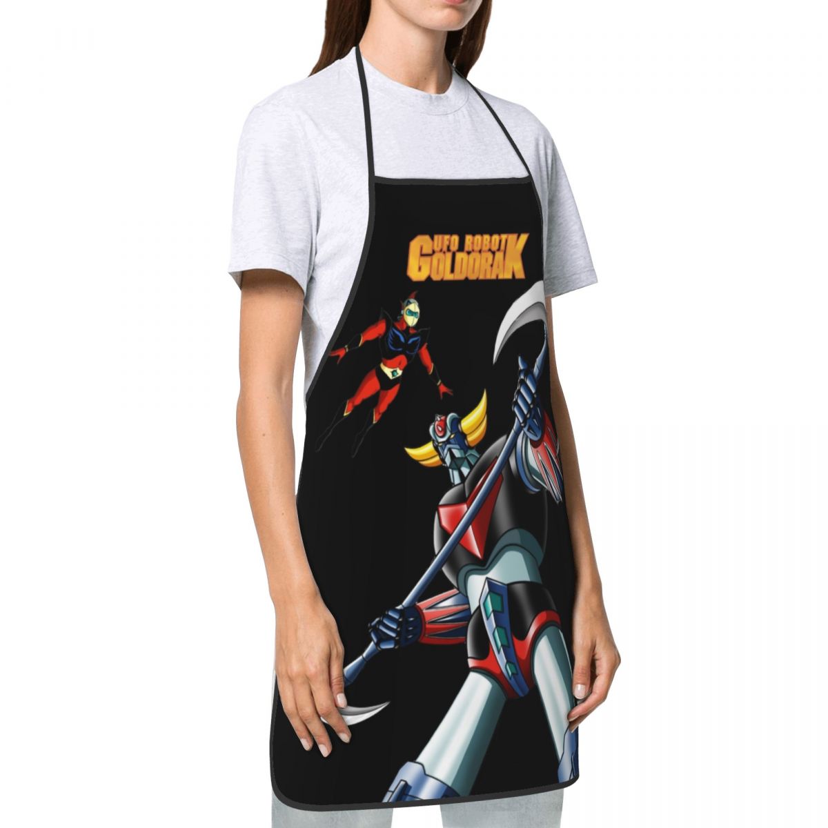 UFO Robot Goldrake delantal pa - Kitchen Robot Baking reseña y precio