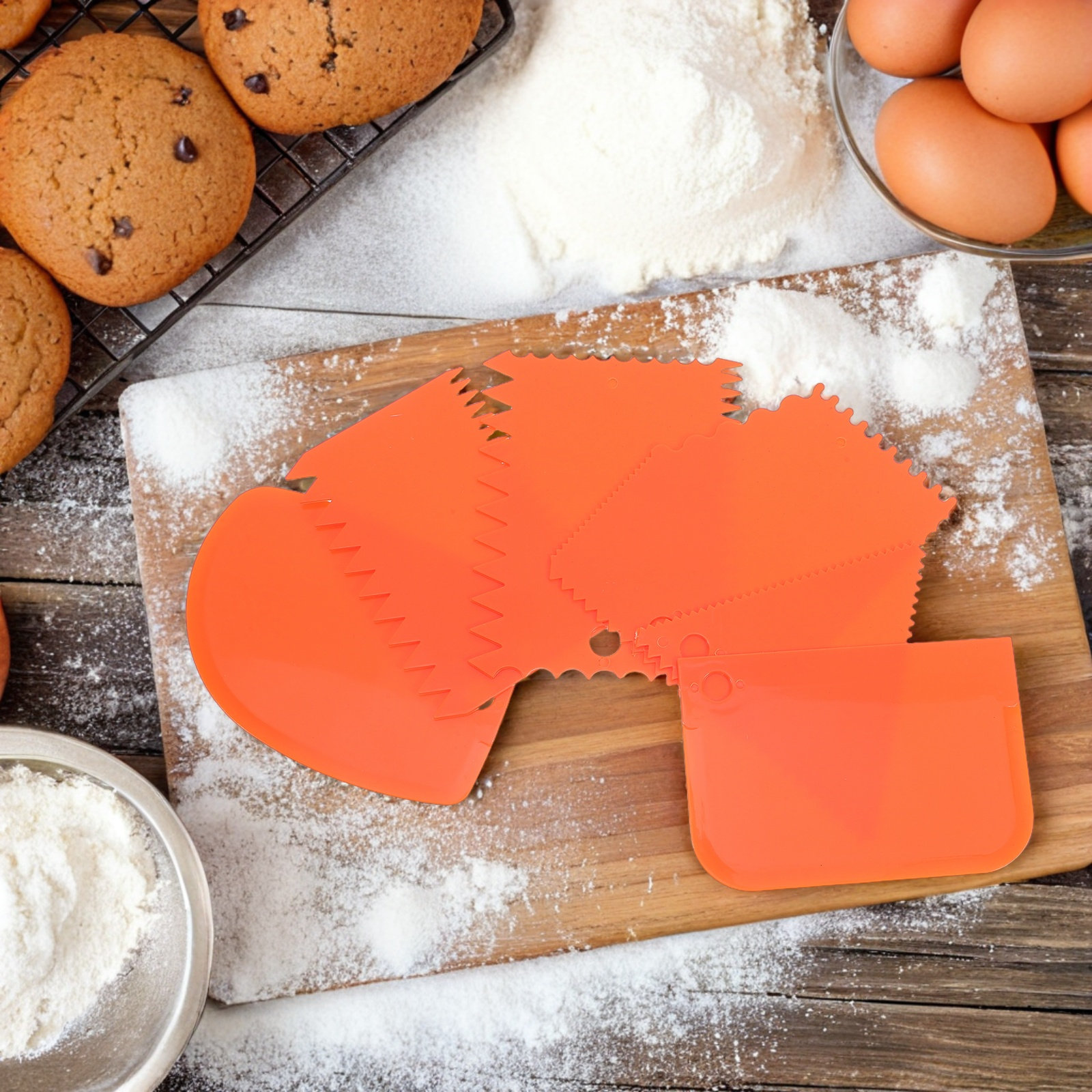 Juego de 6 Espátulas para Past - Fondant Smoother Set reseña y precio